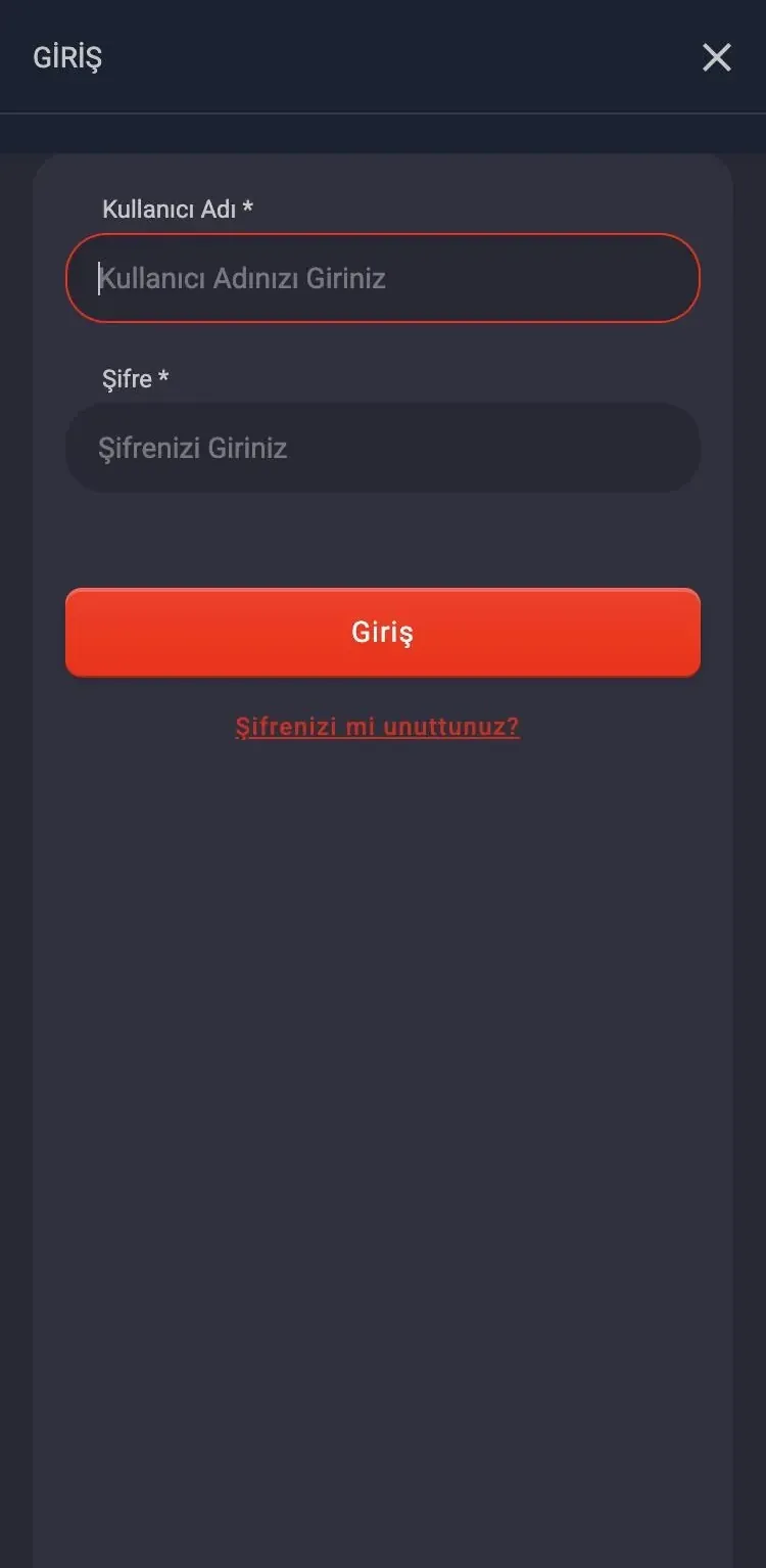 Cenabet mobil ekranı